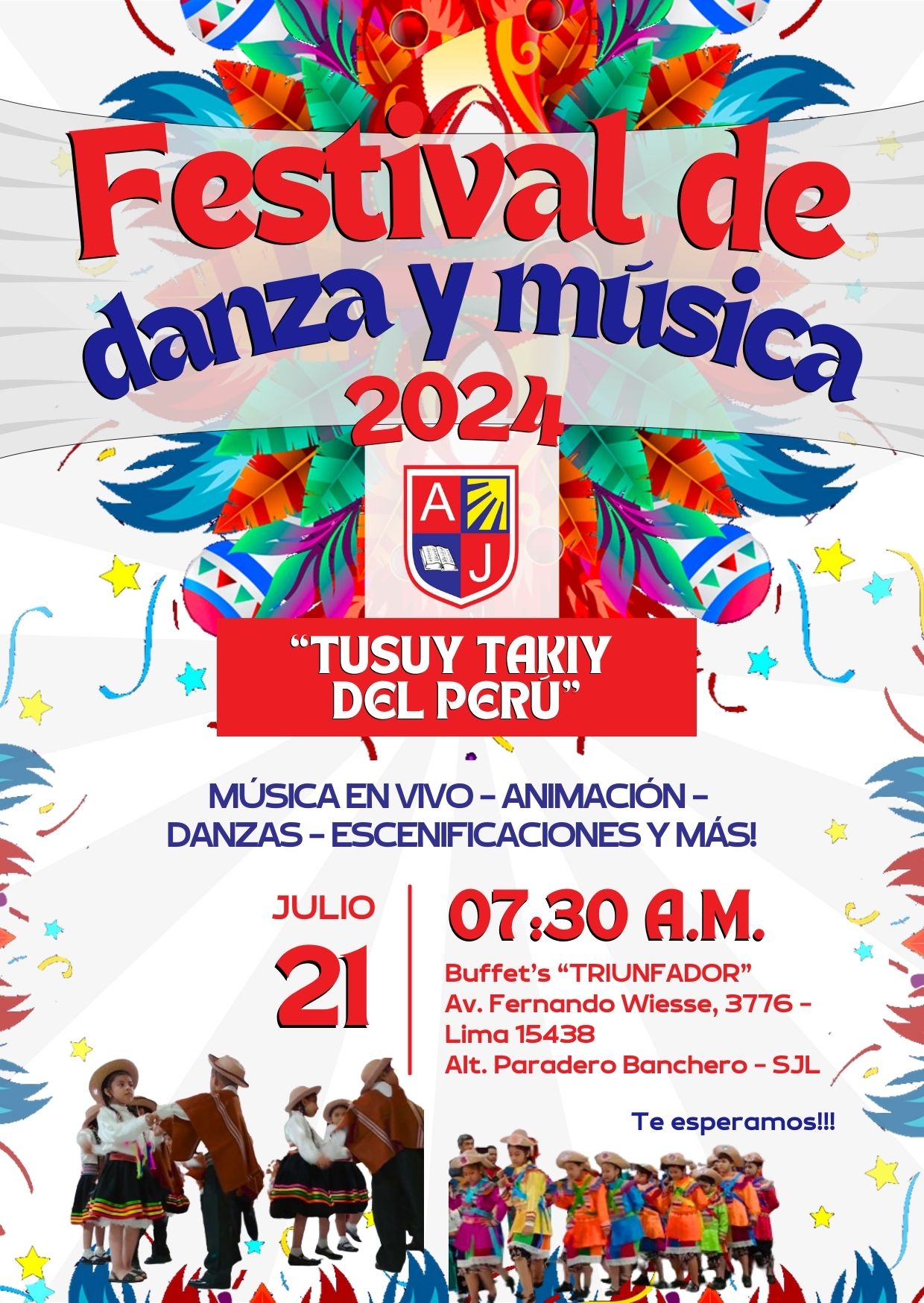 FESTIVAL DE DANZA Y MÚSICA